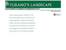 Tablet Screenshot of furanoslandscaping.com